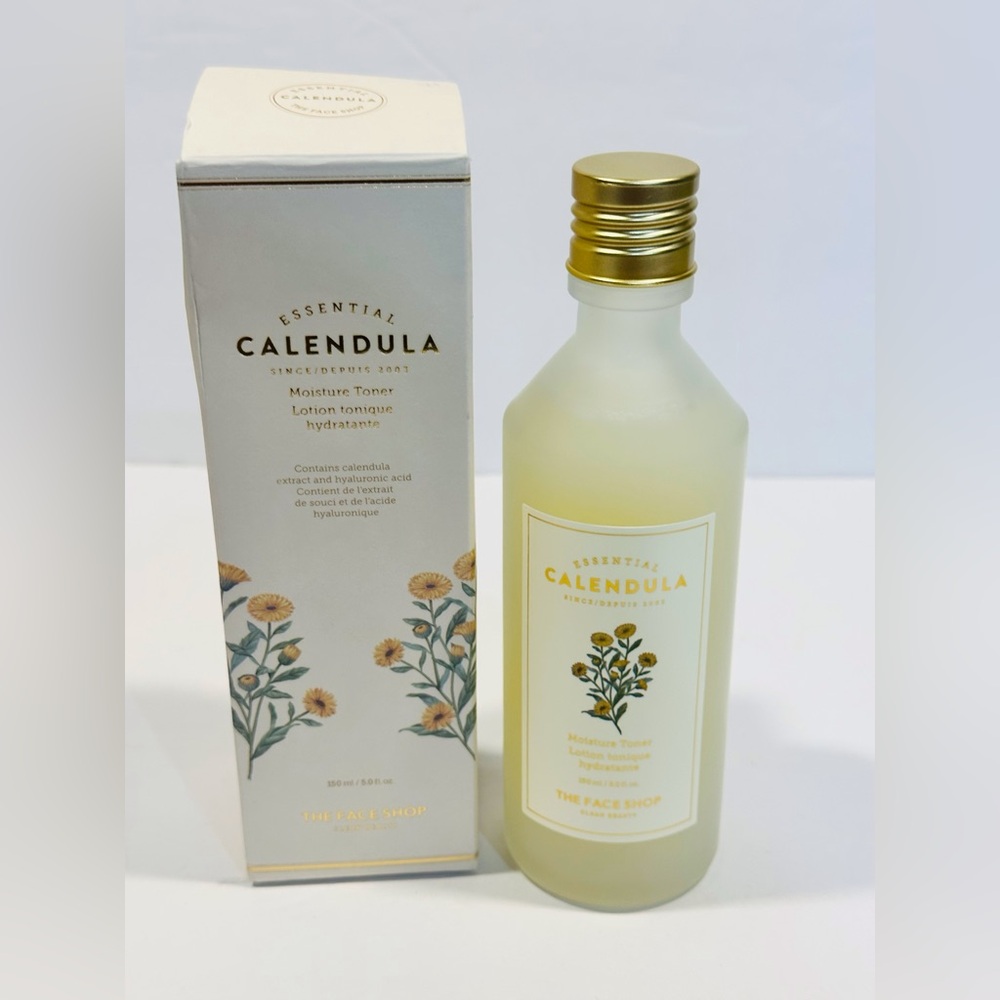 The Face Shop Essential Calendula Moisture Toner - 5.0oz.